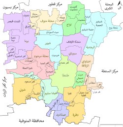 الوحدات المحلية بمركز طنطا